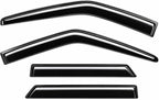 2019-2026 Tape-On Rain Guards for Chevrolet Chevy Blazer (Crossover) Side Window Visor Deflectors LT RS Premier Durable Tinted Shades 2020 2021 2022 2023 2024 2025