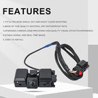 Rear View Backup Camera Replacement for 2014 2015 Chevy Silverado Cheyenne GMC Sierra 1500 2500 HD 3500 HD Replaces# 22803702 23306741