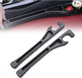 2 pcs Car Seat Gap Filler Organizer, Universal Fit Soft Foam Car Seat Gap Plug to Fill The Gap Between Seat and Console, Car Seat Crevice Blocker Stop Things, Fit For Car SUV Truck.