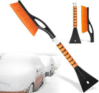 27" Snow Brush and Ice Scrapers for Car Windshield, Trucks, Car Accessories | 2 in 1 Detachable Snow Remover with Ergonomic Foam Handle