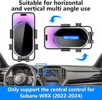 Car Phone Holder For Subaru WRX 2022 2023 2024 2025 2026，Crosstrek 2024-2026，Impreza 2024-2026 Auto Accessories Navigation Bracket Interior Decoration dashboard Cell mobile Phone Mount case accessory