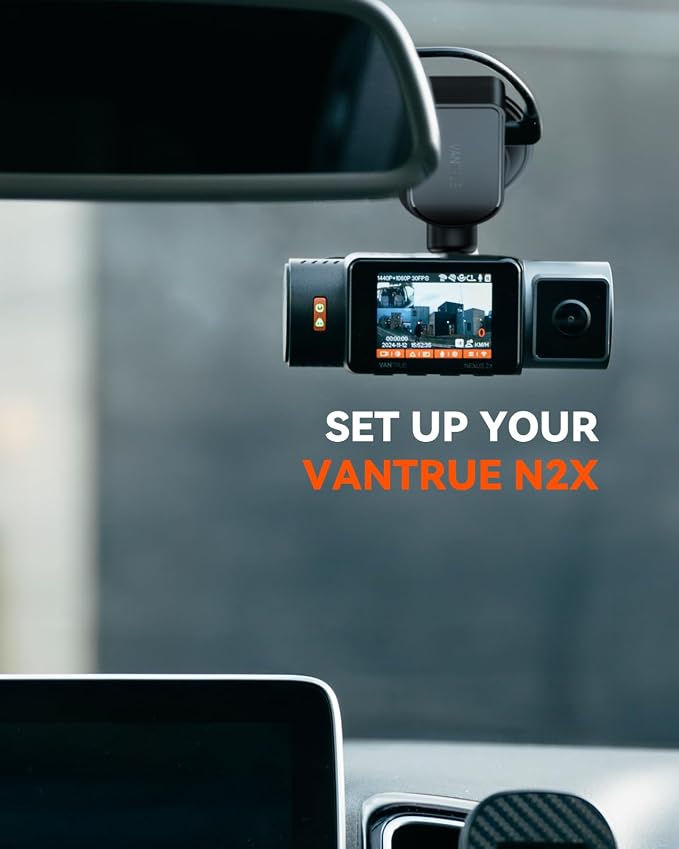 N2X, N4 Pro S, N5S, N4S Dash Cam GPS Receiver Module Type C USB Port Suction Cup Mount for Windows and Mac