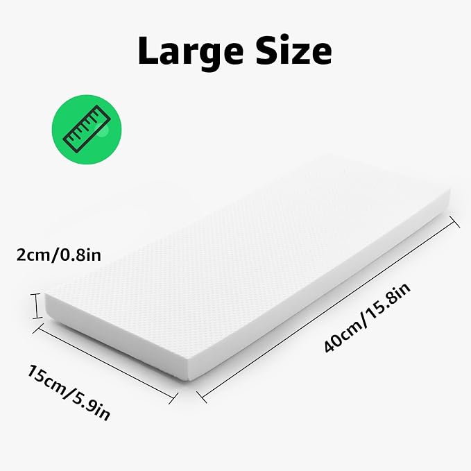 Garage Wall Protector, 4 Pack Garage Car Door Protector Bumper Guard for Car Doors Anti-Collision Self Adhesive EVA Foam for Warehouse Parking Assist 15.8"x5.9"x0.8"