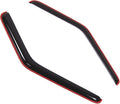 WD2-139i Dark Smoke 2 Pcs Set Window Visor (in-Channel) Deflector Rain Guard Compatible with 1980-1996 Ford Bronco