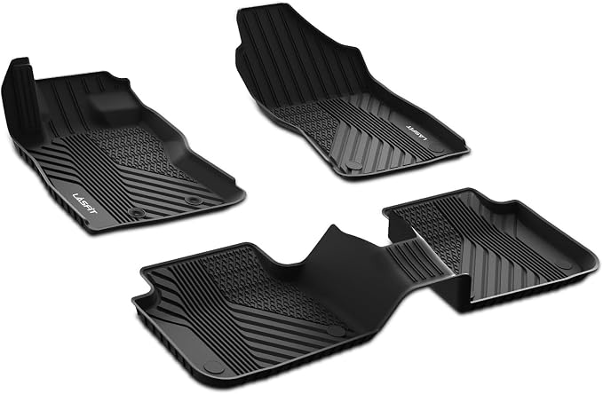 All Weather Floor Mats for Subaru Crosstrek & Impreza 2026 2025 2024 (Non Crosstrek Hybrid), Custom Fit All Season TPE Guard Durable Floor Liners for Subaru Crosstrek & Impreza Car Accessories