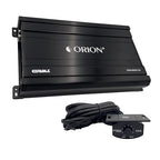 Orion Cobalt CBA4500.1D Monoblock 1-Channel Class D Amplifier for Car Subwoofer, 4500W Max, 1200W RMS, 1/2/4 Ohm Stable, Adjustable Low Pass with Bass Boost, MOSFET Power Supply, Bass Knob Included