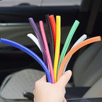 Car Door Edge Guards Rubber U Shape Edge Trim Seal Strips Protector Car Door Edge Protection for Auto Vehicle 10M