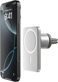 Belkin MagSafe Vent Mount Pro - MagSafe Compatible Phone Mount for Car - Wireless Magnetic Phone Holder Mount for iPhone 17, iPhone 16, 15, Pixel 10, & More - Car Accessories (Certified Refurbished)