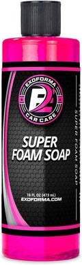 Super Foam Soap - High Suds Car Wash, pH Neutral Formulation works great With Foam Cannons, Leaves Behind A Streak Free, No Spot Finish