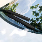 2Pcs Windshield Wiper Blade Covers - 26.3x3.7in Waterproof Polyester Protectors for RV - Car SUV and Truck Gray Wiper Blade Covers for Rain Snow and Bird Droppings