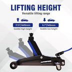 ANTPOWER 3 Ton (6,600 lbs) Floor Jack, Low Type, Suitable for Sports Multi-Purpose Vehicles with Wheels for Secure Lifting,Fast Lift Floor Jack,Providing Stable Support for Various Cars (3 Ton)