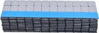 Stick On Wheel Weights - 0.25-Ounce, Grey Colored Coating, Blue Adhesive Tape - Professional Quality Tire Balancer Stickers - Durable Car, Vehicle, Automobile Accessories & Parts - Pack 4320