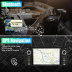 Android Car Stereo for Jeep Wrangler JK 2007-2018 Dodge RAM | RAM 1500 2500 3500 2009-2012, Carplay Android Auto Support, Built in Bluetooth WiFi, 2G RAM 32G ROM