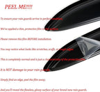 4pcs Out-Channel Window Rain Guard for 2007-2012 MKZ/Fusion | 2006 Lincoln Zephyr, for 2006-2011 Milan, Side Window Wind Deflector, Nice Looking Window Visors for Cars, 94550