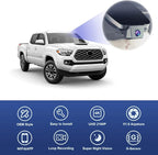 4K Dash Cam Compatible with Toyota Tacoma 2018 2019 2020 2021 2022 2023 Limited SR5 SR TRD Sport Off-Road Pro, OEM Factory Look, 2160P Video WiFi, G-Sensor Loop Recording, Plug&Play, 64GB Card