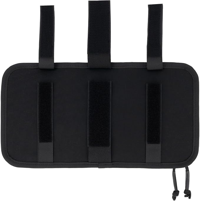 Tactical Visor Organizer MOLLE Panel with Zipper Storage Pouch & Sunglasses Holder Car Essentials EDC Gear Tool Pack Vehicle Accessories for Truck Pickup Van SUV ORV (Sun Visor Organizer)