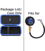Hard Storage Case for JACO Superior Products/TIRETEK/AetralYB/ETENWOLF/VONDIOR Tire Pressure Gauge,Travel Case for Professional Accuracy - 60/100/200 PSI (Only Box)