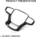 Car Sticker ABS Carbon Fiber Decal Trim for 2019-2025 Chevy Silverado Blazer | for 2021-2024 Tahoe Suburban Interior Decal Accessories