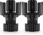 2Pack Cup Holder Expander with Expandable Arms, Fits 2.5-5.9" Bottles | Cup Holder Adapter Fits Owala/YETI/Hydro Flask/Stanley 12–64 oz; Most Large Bottles; Compatible with Round Cup Holders