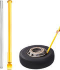 Tire Bead Breaker Slide Hammer, 46.3" Length Heavy Duty Steel Tire Bead Breaker, Portable Tire Changing Sliding Impact for Car Truck Trailer Tire Removal