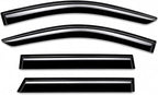 2022-2026 Tape-on Rain Guards for Toyota Corolla Cross Side Window Deflector Visors L LE XLE Hybrid S SE XSE Durable Tinted Vent Shade 2023 2024 2025