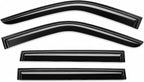 2024-2026 Tape-On Rain Guards Compatible with Hyundai Kona Side Window Visor Deflectors SE SEL Convenience N Line S Limited 2025