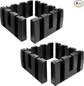 8PCS Multipurpose Cargo Organizer Blocks, Plastic Cargo Storage Organizer Blocks for Wool Carpet Trunk, Grocery Trunk Divider Cargo Containment System for Car SUV Van Trunk