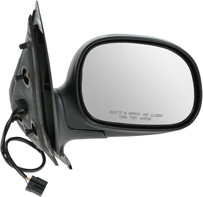 2 Piece Driver and Passenger Side Mirror Assembly Set Manual Folding Electric Adjustment Non-Heated No Memory Chrome Compatible with 1998-2002 Ford Expedition Lincoln Navigator