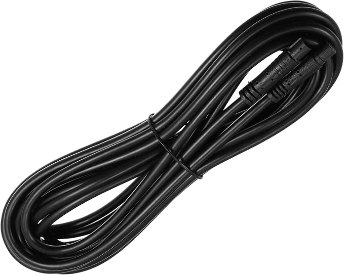 Car Rearview Camera 8 Pin 16.40ft 500cm Backup Camera Extension Cable Dash Camera Cord Wires PVC