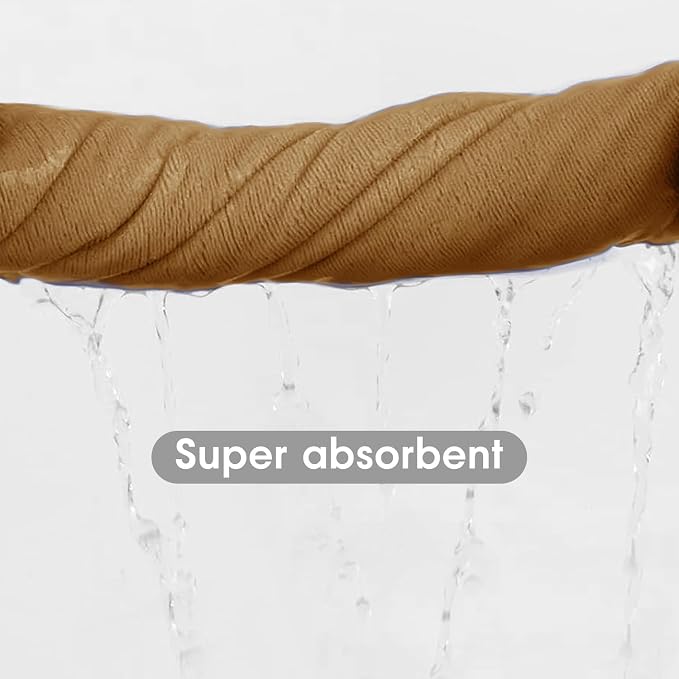 Microfiber Bath Towels, Bath Towel 4 Pack 30" x 60", Oversized, Soft, Super Absorbent and Fast Drying, Bathroom Towel Set for Sport, Fitness, Yoga, Beige