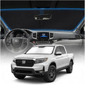 for Honda Ridgeline Sun Shade Windshield Cover - Custom Fit Ridgeline Accessories 2017-2025 2026 Sunshade Foldable UV Protection & Heat Shield Sun Visor Accessories