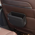 Car Door Organizer & Cup Holder, Multifunctional Car Storage Box, Trash Can, Large Capacity Storage Bag, Foldable Side Storage Pouch, Interior Accessory for Sedan SUV Truck (Sleek Minimalist)
