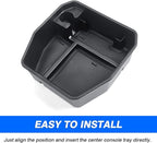 Center Console Organizer for 2020-2025 2026 Land Rover Defender 90 110 130 (NOT for Refrigerator Version), Defender Accessories Armrest Storage Box Middle Console ABS Insert Tray