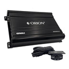 Orion Cobalt CBA2000.1D Monoblock 1-Channel Class D Amplifier for Car Subwoofer, 2000W Max, 500W RMS, 1/2/4 Ohm Stable, Adjustable Low Pass with Bass Boost, MOSFET Power Supply, Bass Knob Included