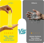 Keyboard Cleaning Gel (Lemon) Universal Cleaning Putty Dust Cleaning Car Interior Cleaner Car Dust Remover Car Slime Gifts for Men Women Girl（1 Pack）