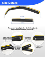 in-Channel Rain Guards Fit for Ford Maverick 2022 2023 2024 2025 2026 Truck, Window Rain Guards Visors Vent Visors Window Deflector Vent Shades Car Accessories -4 pcs