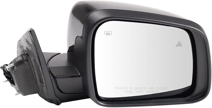 Passenger Side Mirror Power Heated Blind Spot Indicator Paint to Match Compatible with 2019-2022 Dodge Durango CH1321524