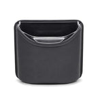 Car Trash Can,Double-Layer Car Grabage Can with Hanging Clips,Leakproof Leather Automotive Trash Bin,Portable & Multi-Purpose Vehicle Garbage Cans for SUV,Truck,Cars Door & Seatback (Black)