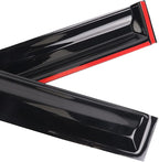 Tape-On Window Visors Deflectors Rain Guards 4 Piece Set ‎Compatible with 2006-2012 Toyota Rav4