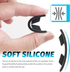 6PCS Upgraded Silicone Car Cup Holder Insert with Arc Leaf Design,Soft Cupholder Insert for Car to Reduce Cup Sliding & Shaking,Large Adhesive Backing Cups Holder Inserts for Cars