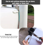 Car Door Edge Guard Invisible Automotive Door Sill Guard Protectors Anti-Scratch Adhesive Tape Waterproof Strips for Car Door Edge Protection (33Ft x 1.97”, Transparent)