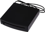 Adv-Usbcd Plug and Play USB CD Player for Mechless Stereos, Black