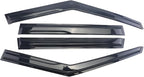 Black Outside Mount Window Rain Guards Compatible with 2022-2023 M-itsubishi Outlander,Durable Window Visor Deflectors