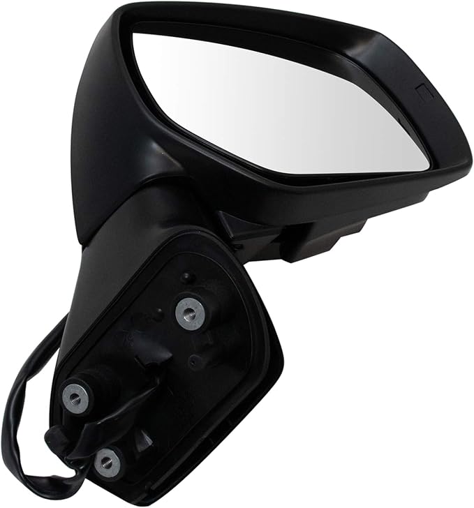 Passenger Side Mirror Assembly Electric Adjustment Heated No Memory Black Compatible with 2013-2018 Subaru Forester SU1321125 SU1321130
