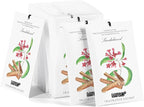 12 Pack Sandalwood Scented Sachets for Drawer, Closet & Small Spaces Air Freshener Bags, Odor Eliminator for Clothes, Car, Wardrobe, Home Fragrance Gift Set