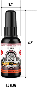 (Mikia, 1 Pack) Concentrated Air Freshener for Room and Car Spray - Oil-Based Diffuser Spray Bottle - Long-Lasting Bathroom Spray, Car Freshener, & Odor Eliminator Spray
