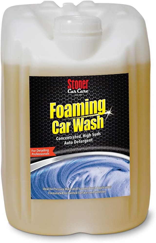 B546PL 5-Gallon Concentrated Foaming Car Wash Soap Deep Cleaning High Suds Auto Detergent