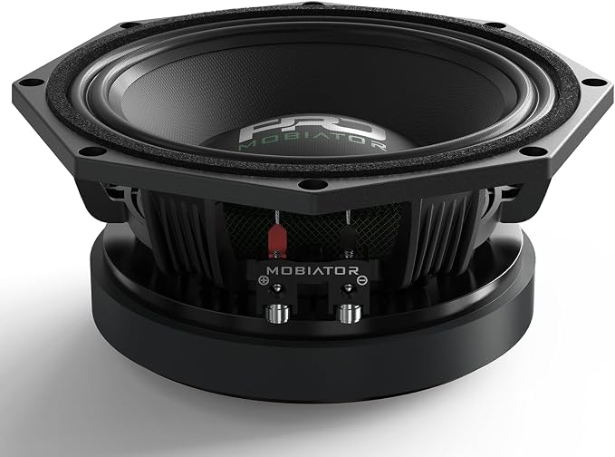PRO834MB Loudspeaker - 8" Midbass Aluminum Basket, 1400W Max, 350W RMS, 4 Ohms - Premium Quality Audio Door Speakers for Car or Truck Stereo Sound System (MB-PRO834MB)