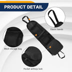 2PS Car Seat Side Organizer, Auto Seat Storage Hanging Bag, Multifunctional Vehicle Mesh Pocket Hold, Car Accessories Car Organizer Can Hold Phone, Wallet, Glasses for Most Cars