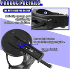 Car Cup Holder Expander for Air Vent - Portable Air Conditioning Outlet Drink Cup Holder Car Ashtray Holders - Beverage Bracket Auto Water Bottle Holders with Horizontal Blade Vents (2PCS)